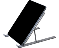 SILVER MONKEY Blanc ergonomiczna składana podstawka pod laptopa - 715703 - zdjęcie 4